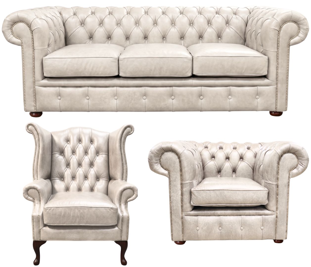The Cambridge Chesterfield 3 Piece Suite