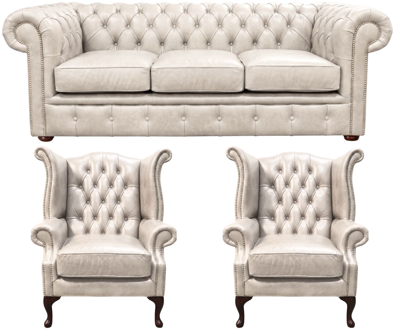 The Cambridge Chesterfield 3 Piece Suite