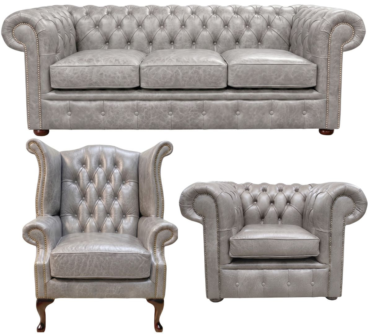 The Cambridge Chesterfield 3 Piece Suite