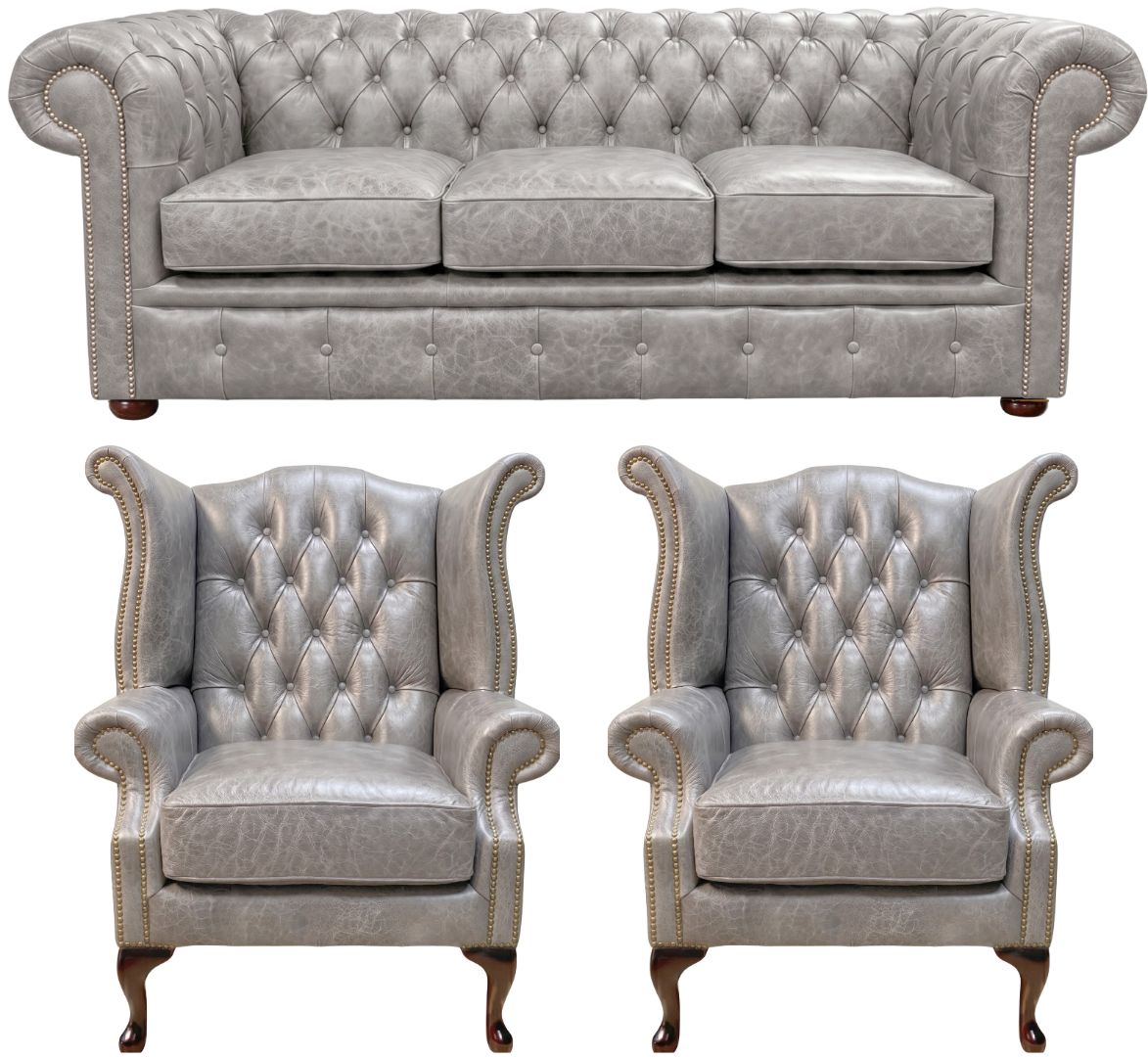 The Cambridge Chesterfield 3 Piece Suite