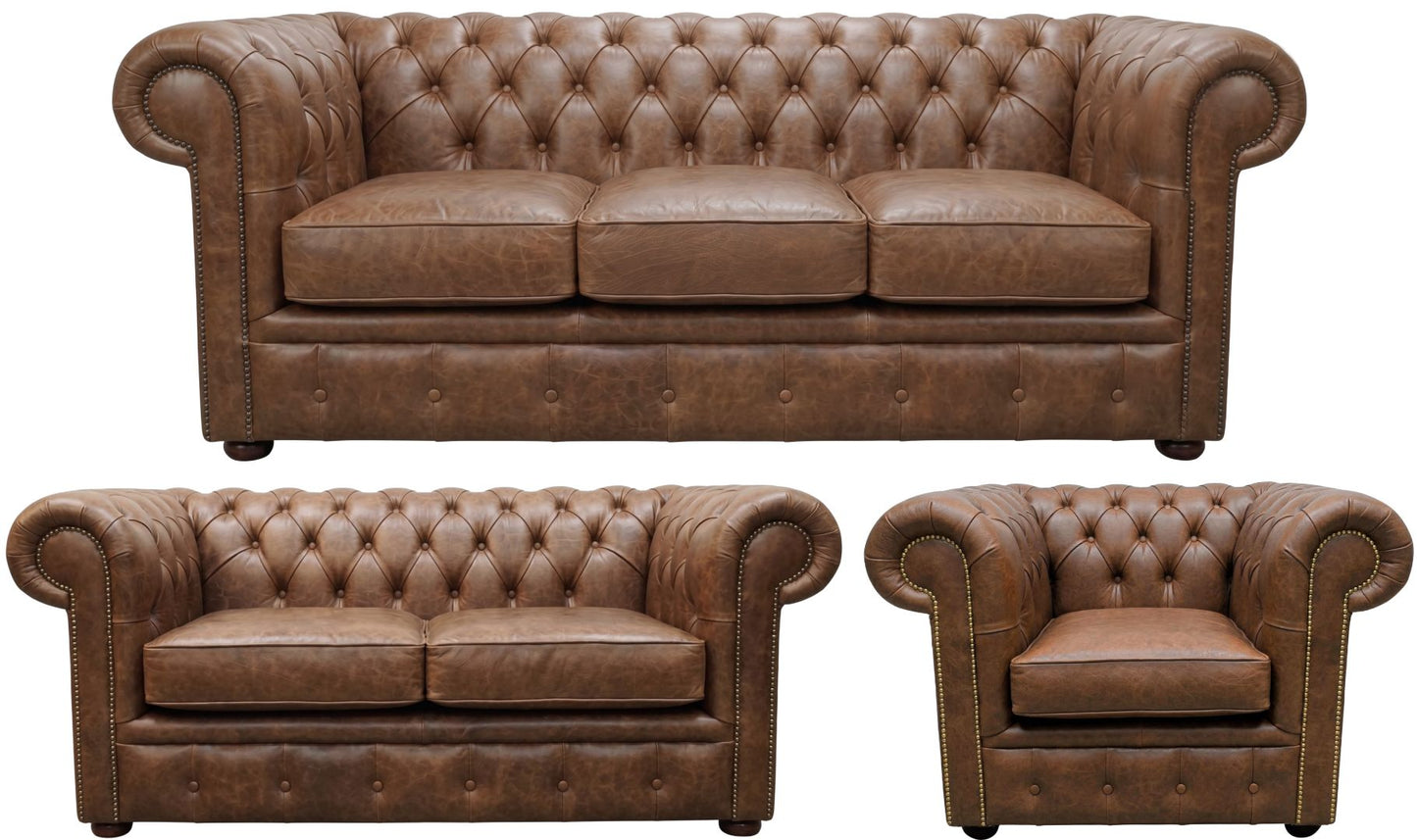 The Cambridge Chesterfield 3 Piece Suite