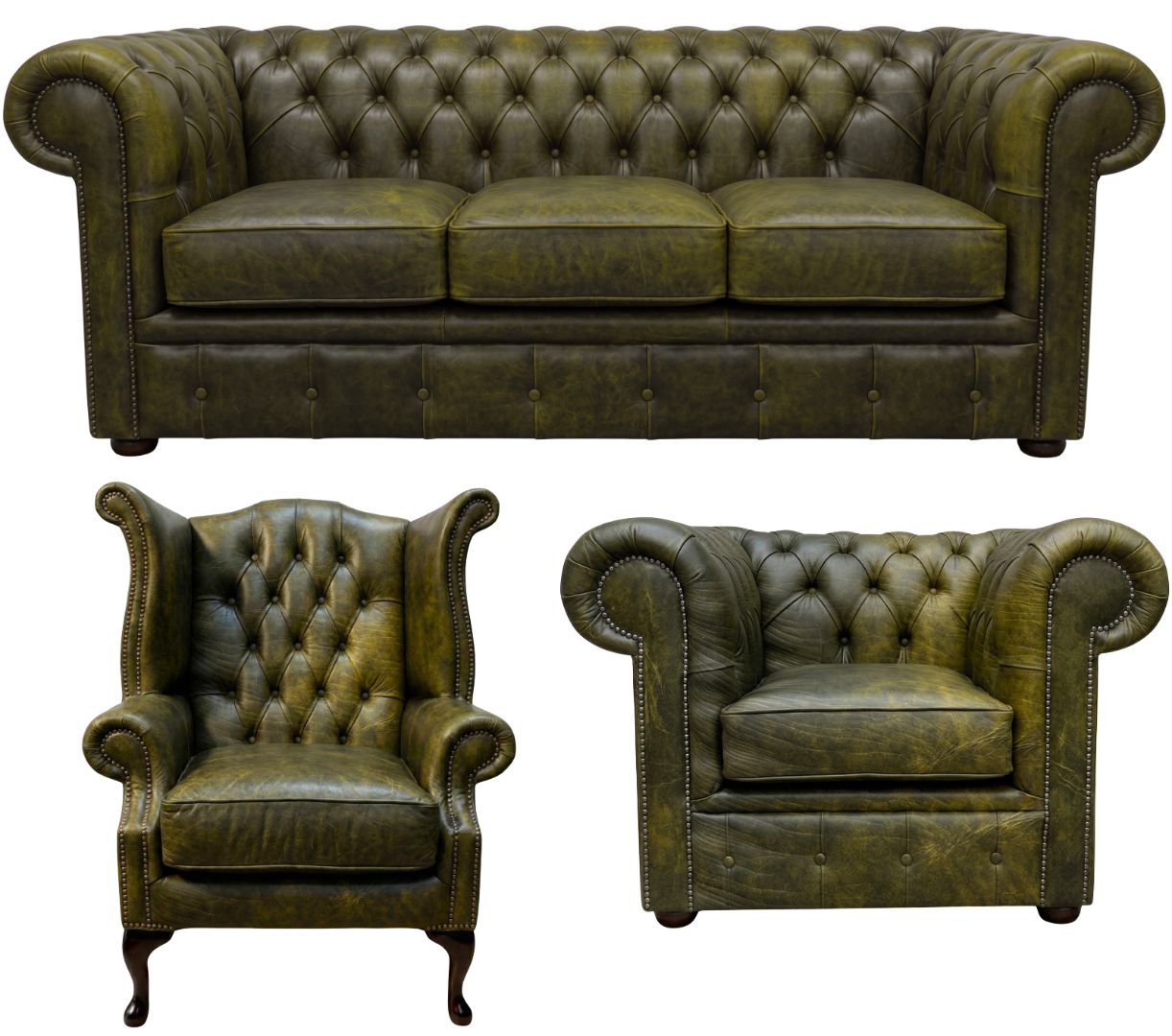 The Cambridge Chesterfield 3 Piece Suite
