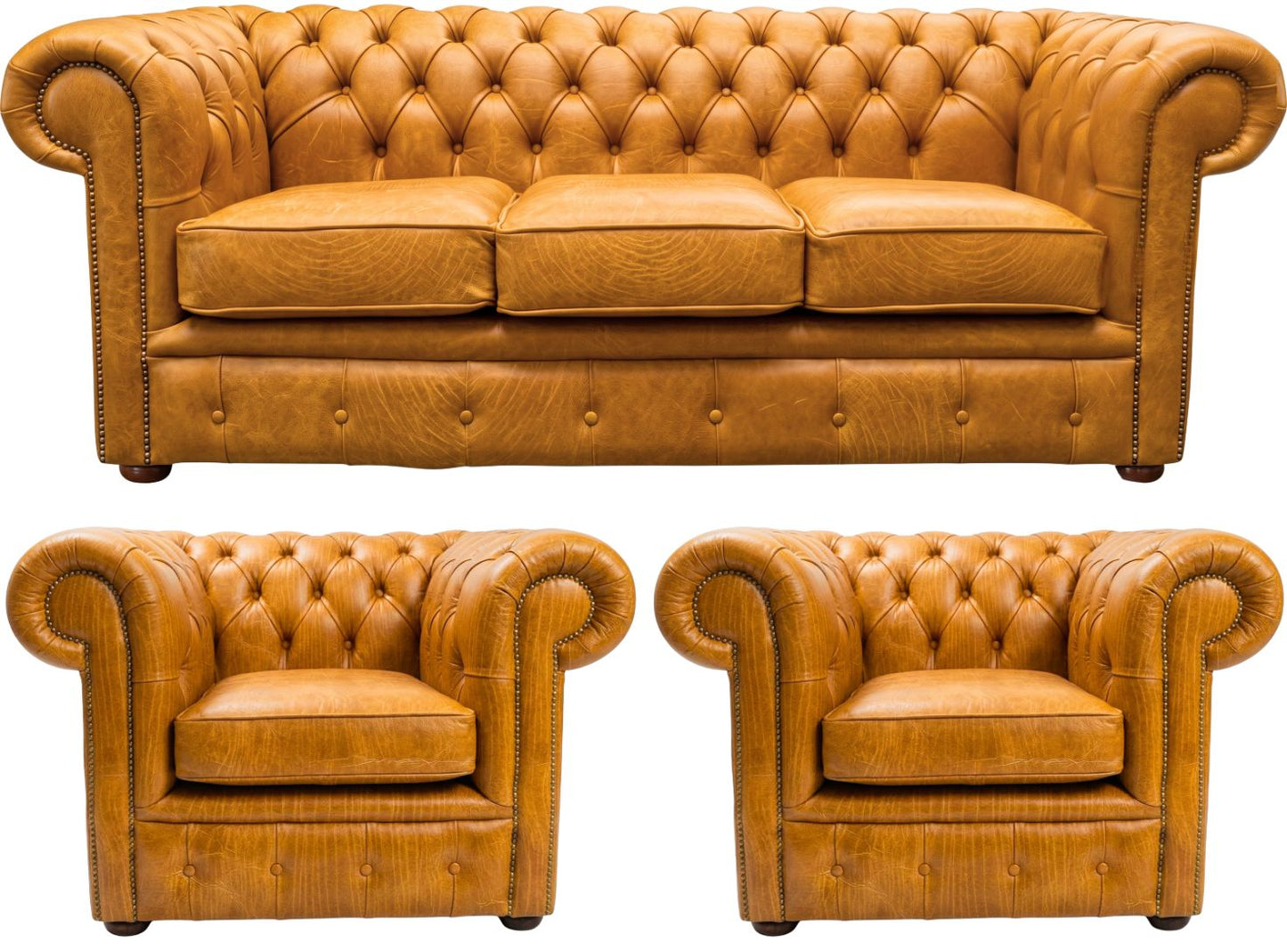 The Cambridge Chesterfield 3 Piece Suite