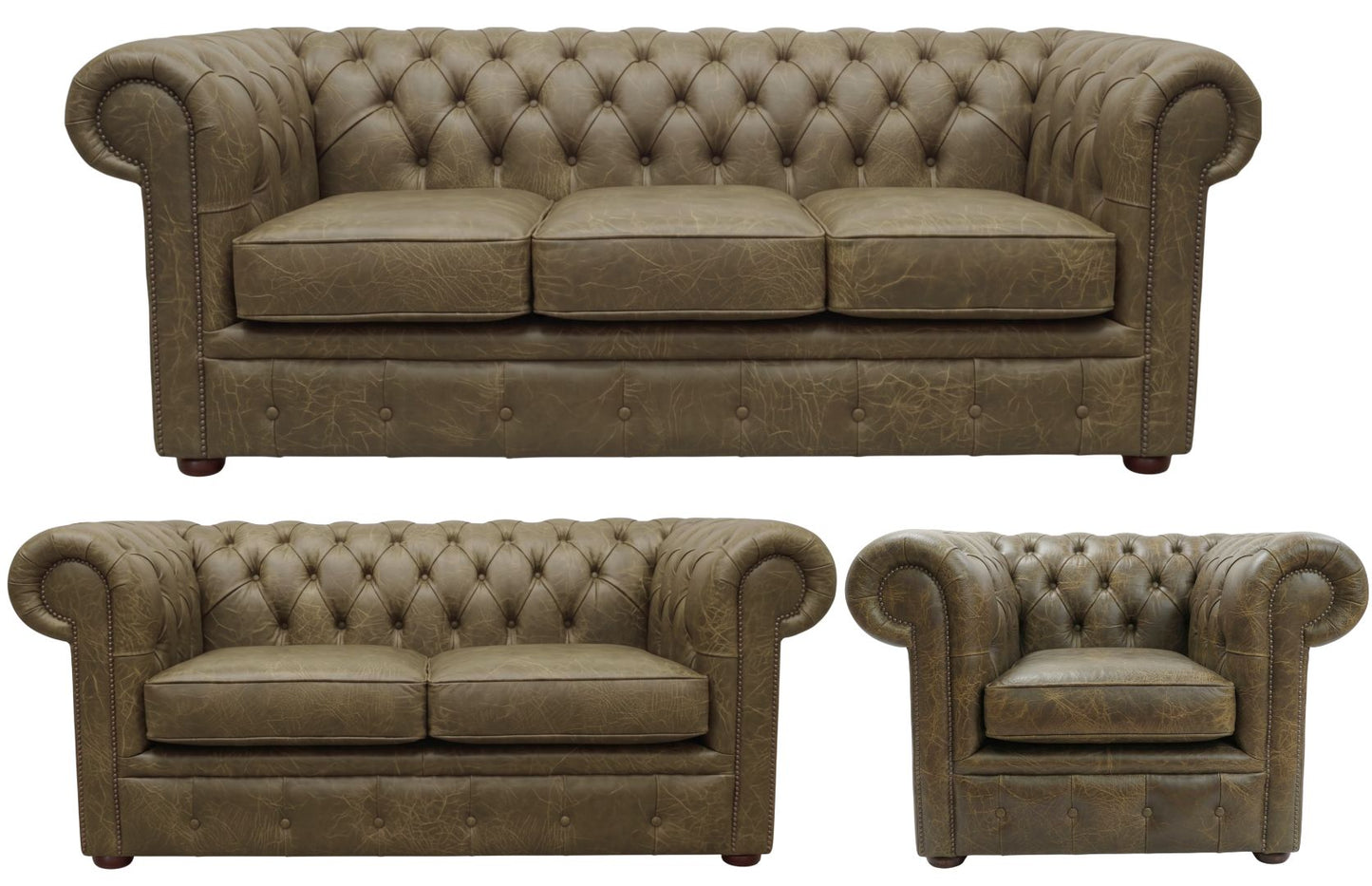 The Cambridge Chesterfield 3 Piece Suite
