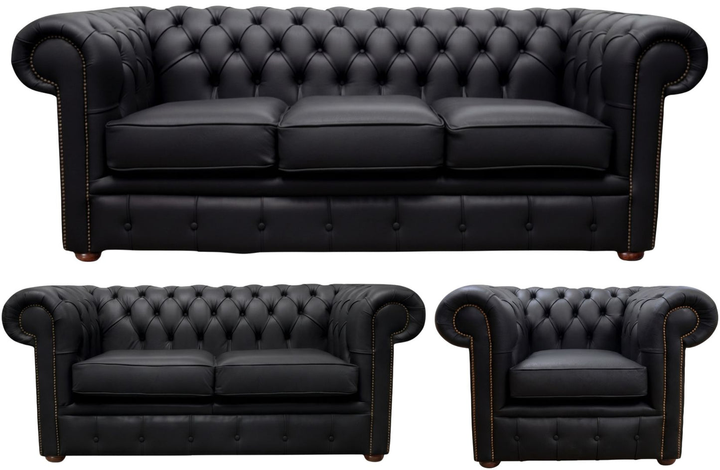 The Cambridge Chesterfield 3 Piece Suite