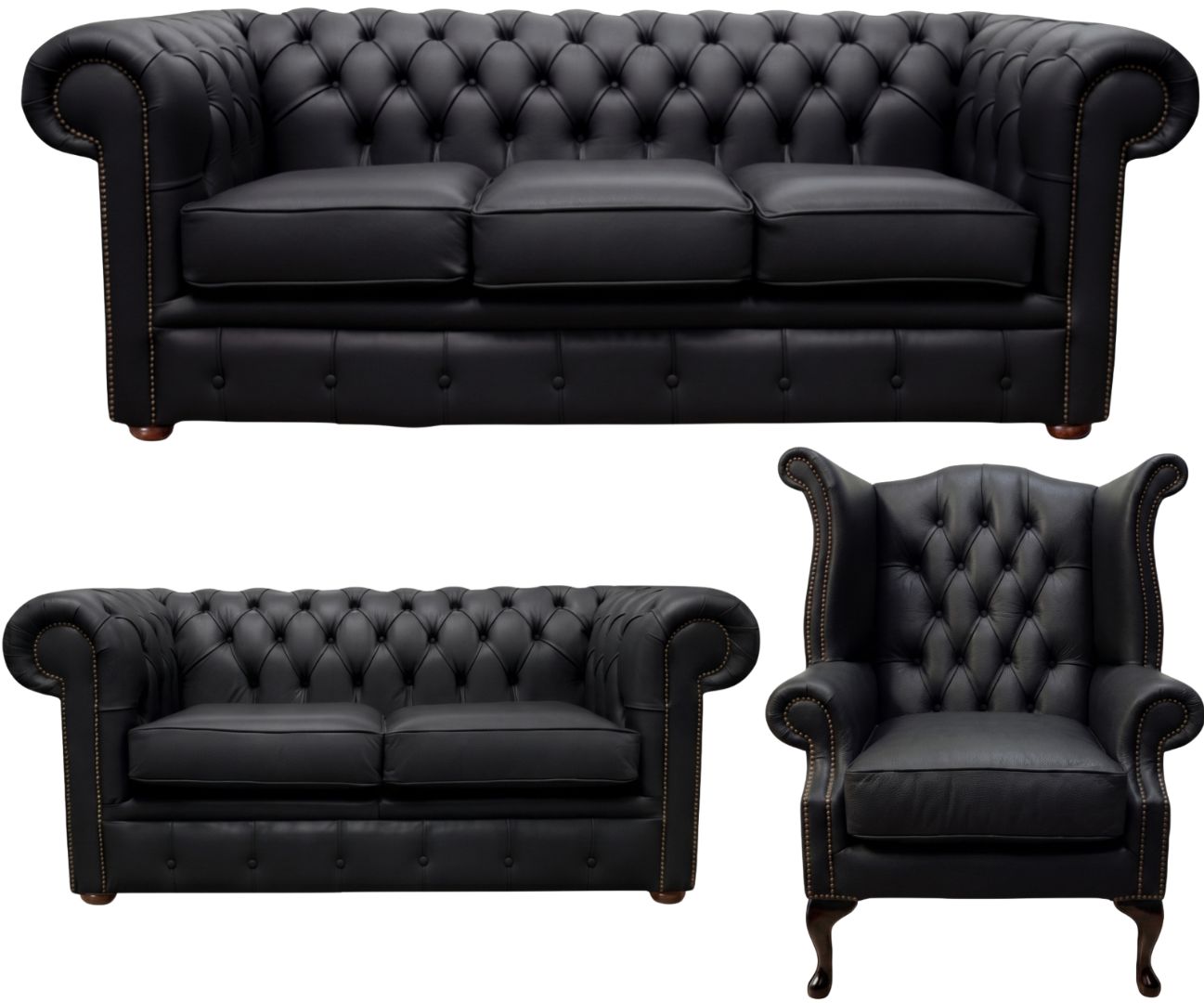 The Cambridge Chesterfield 3 Piece Suite