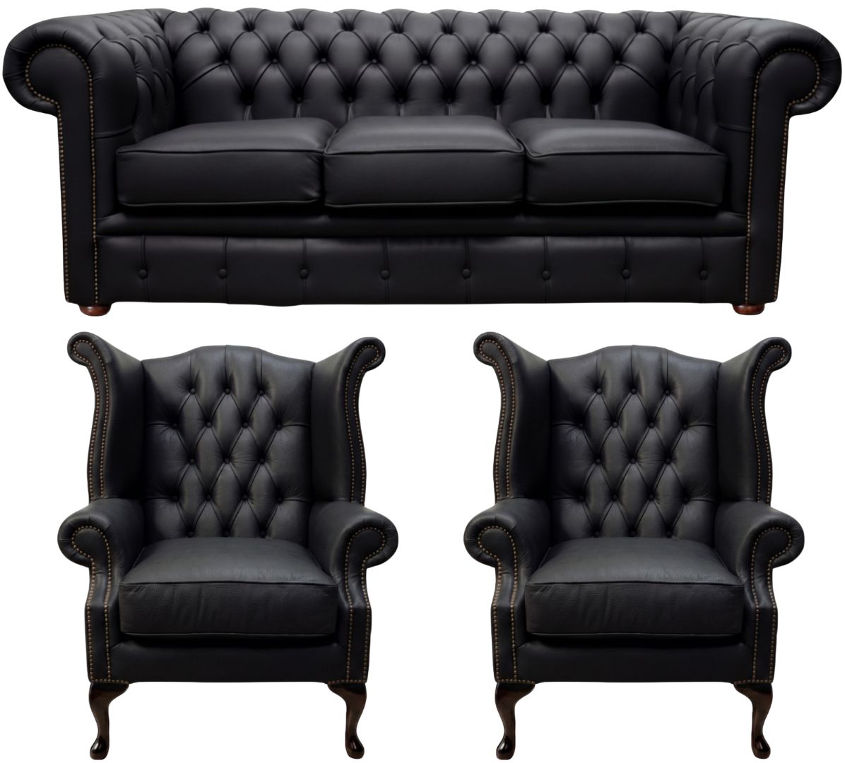The Cambridge Chesterfield 3 Piece Suite