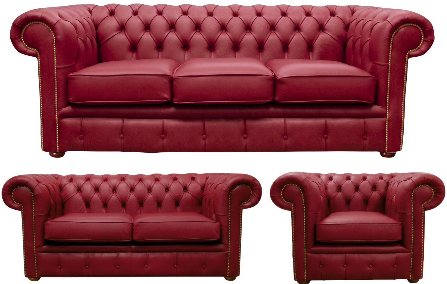 The Cambridge Chesterfield 3 Piece Suite