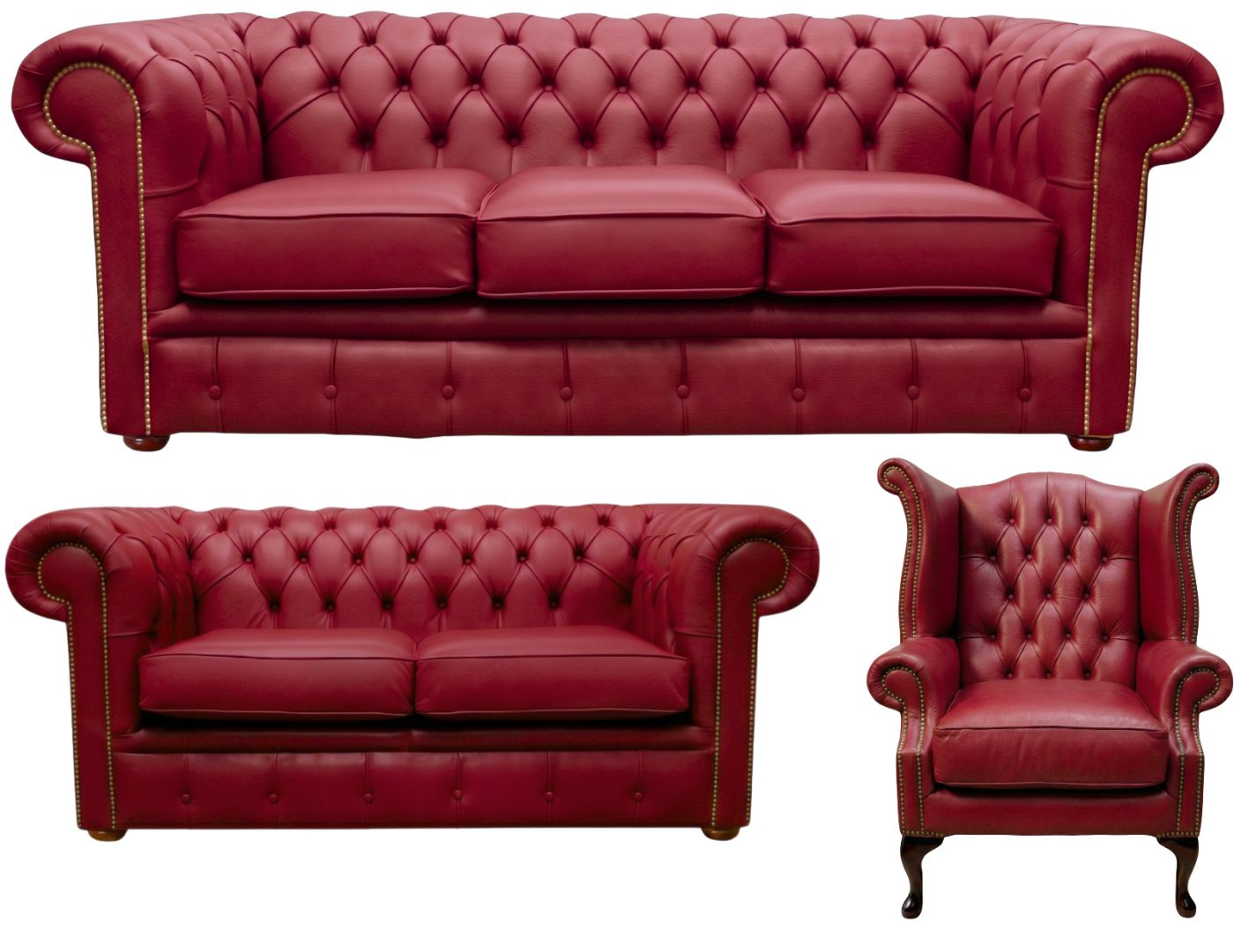 The Cambridge Chesterfield 3 Piece Suite