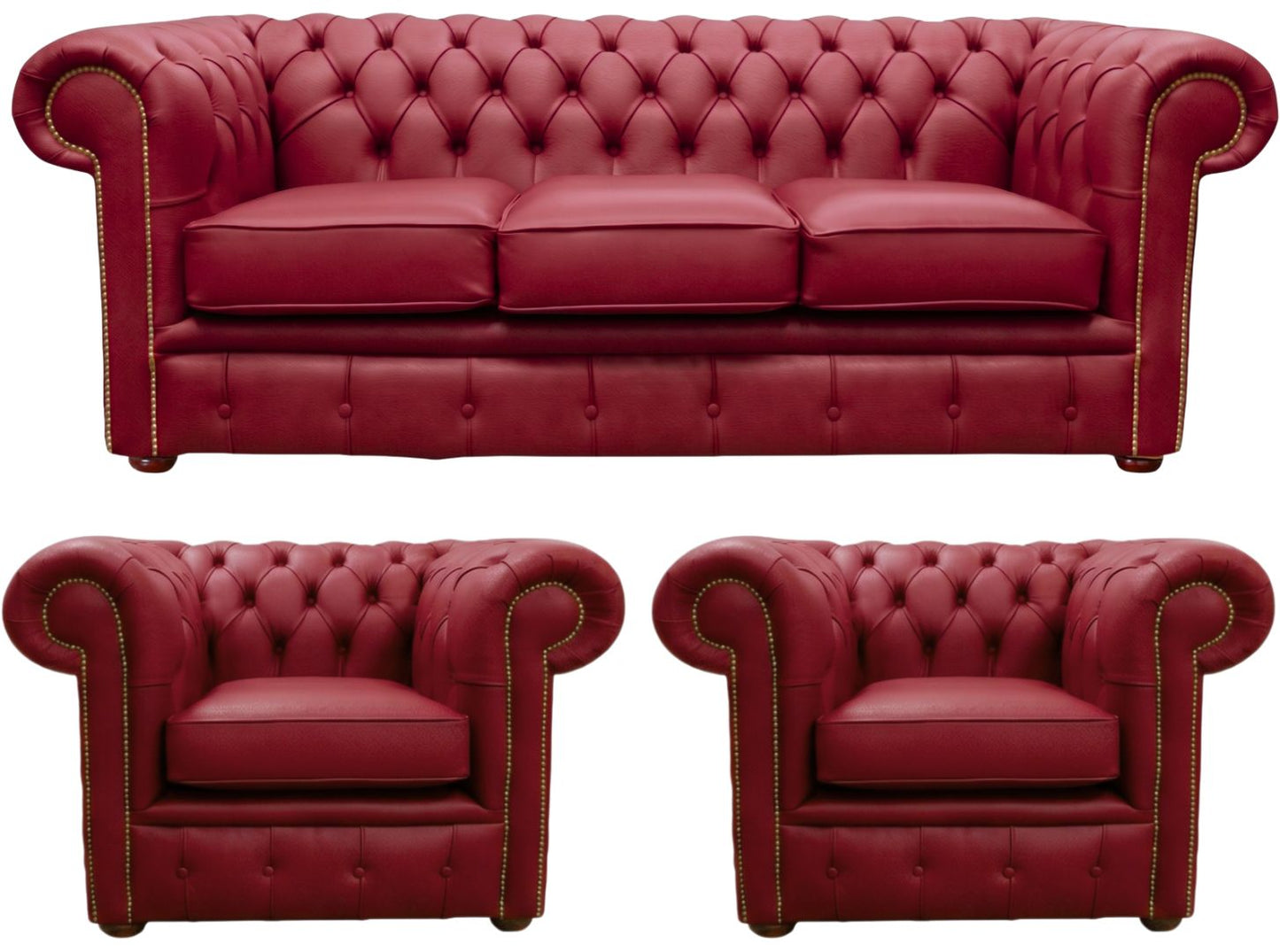 The Cambridge Chesterfield 3 Piece Suite