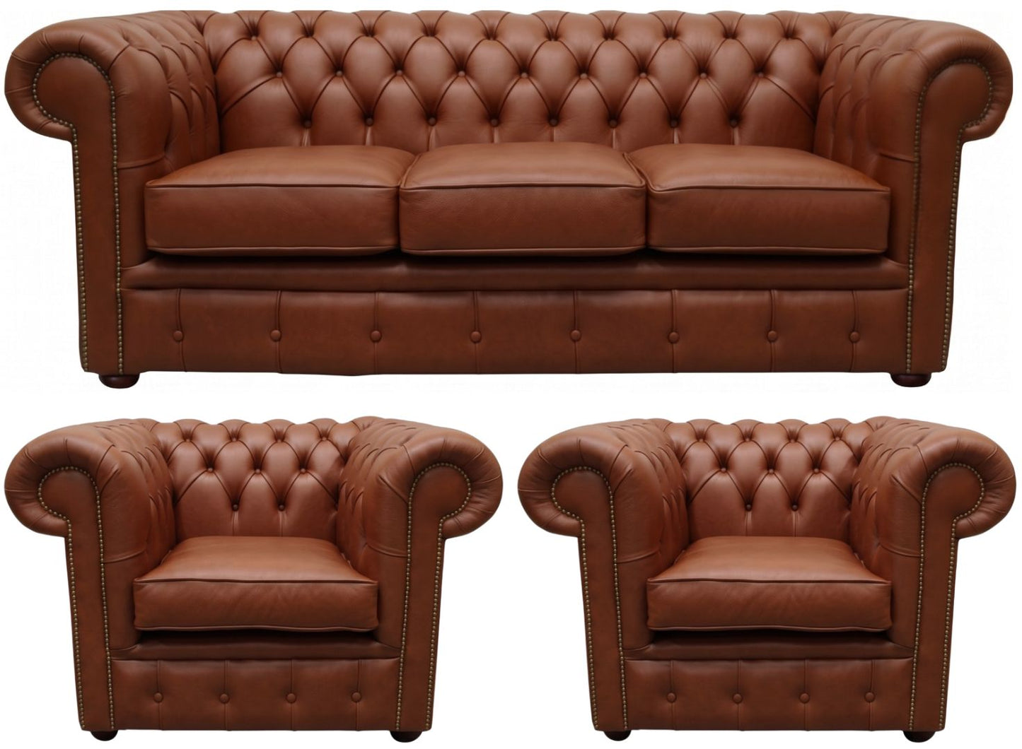 The Cambridge Chesterfield 3 Piece Suite