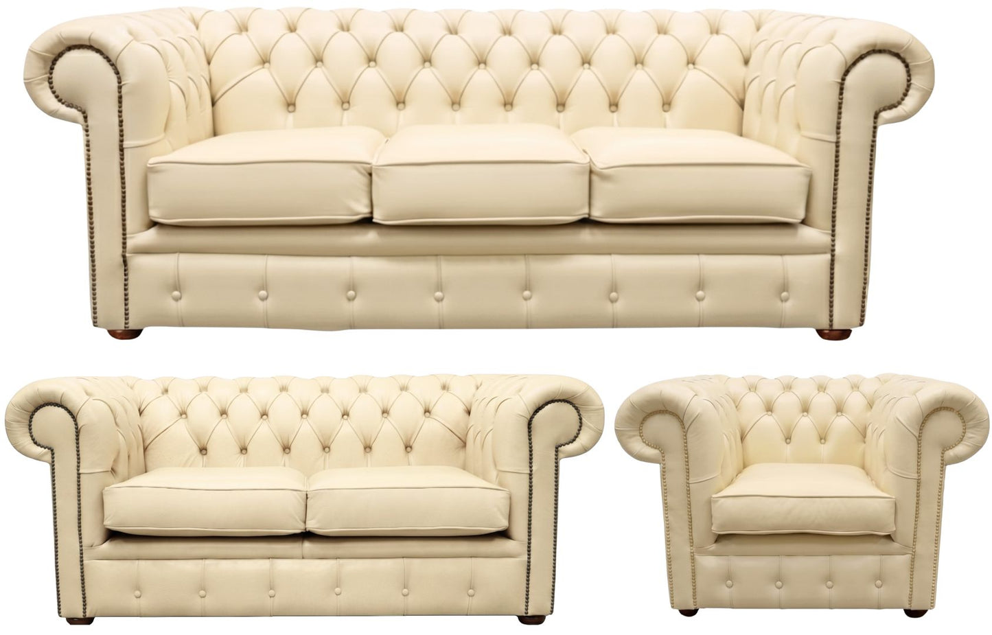 The Cambridge Chesterfield 3 Piece Suite