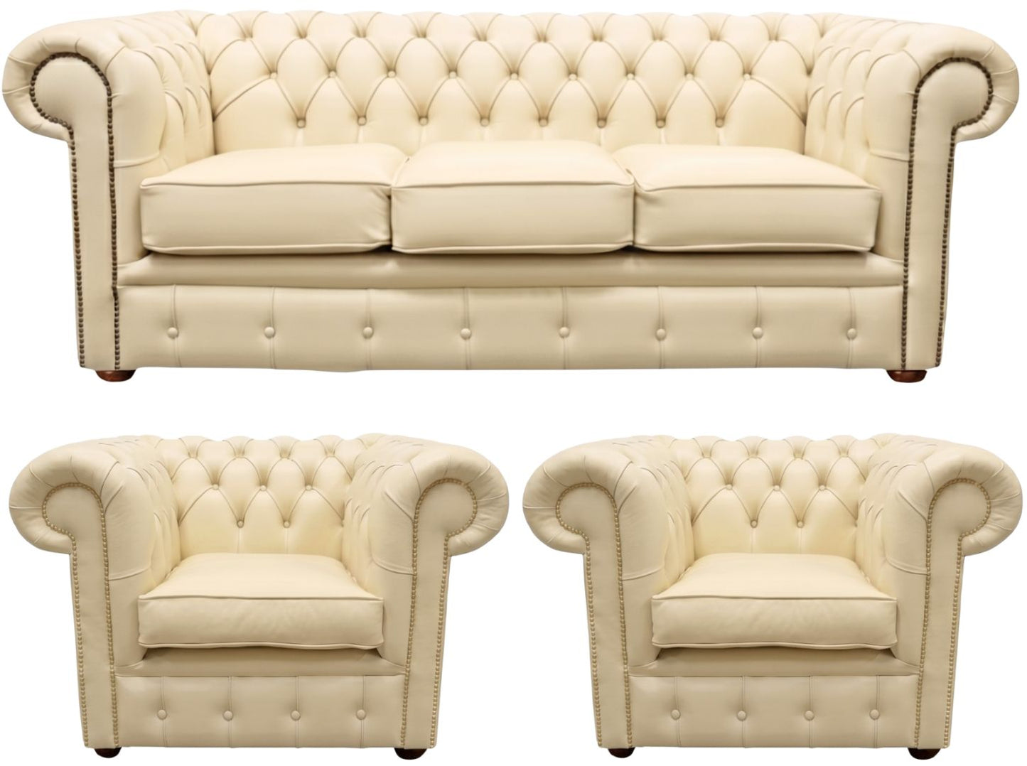The Cambridge Chesterfield 3 Piece Suite