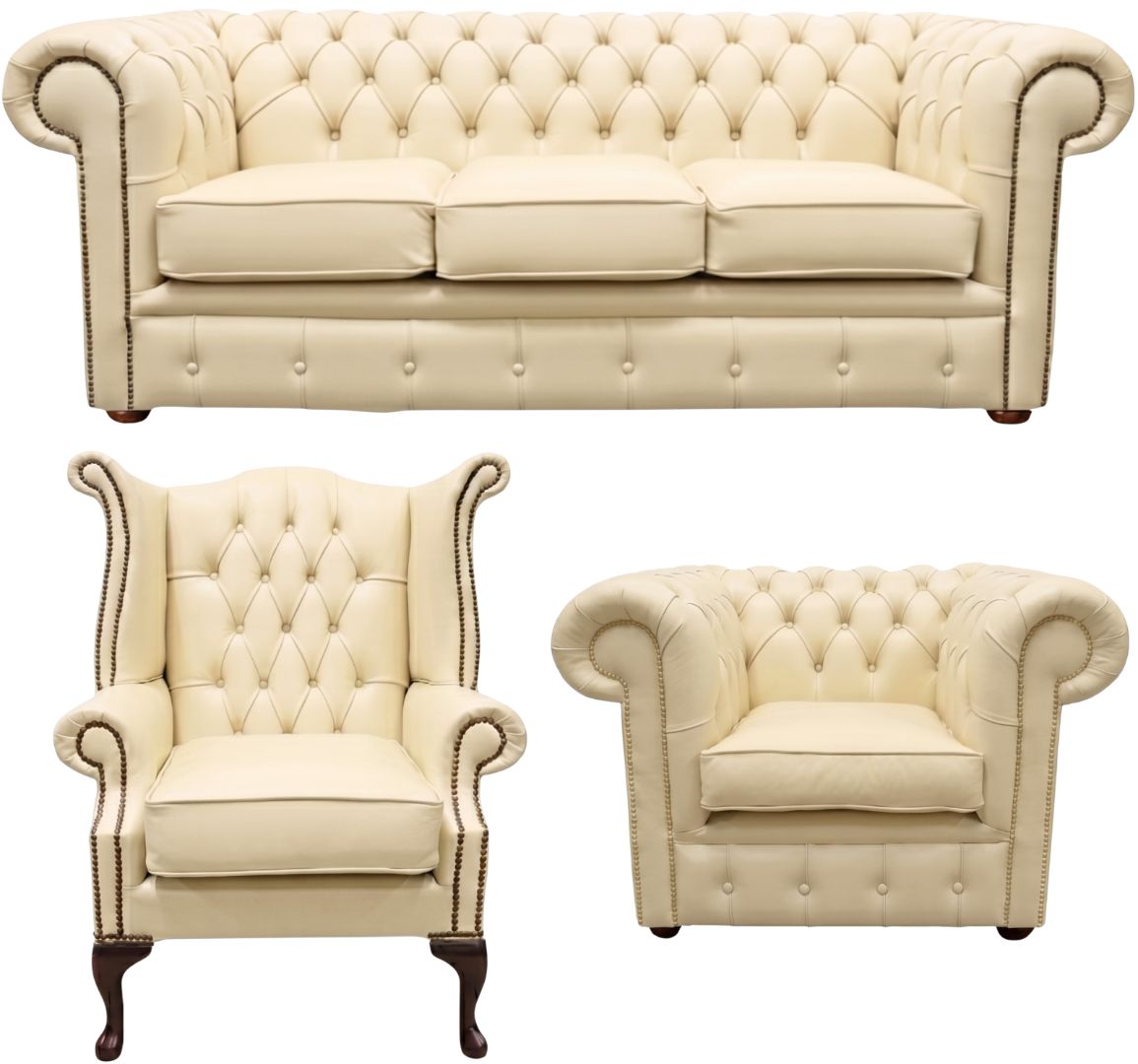 The Cambridge Chesterfield 3 Piece Suite