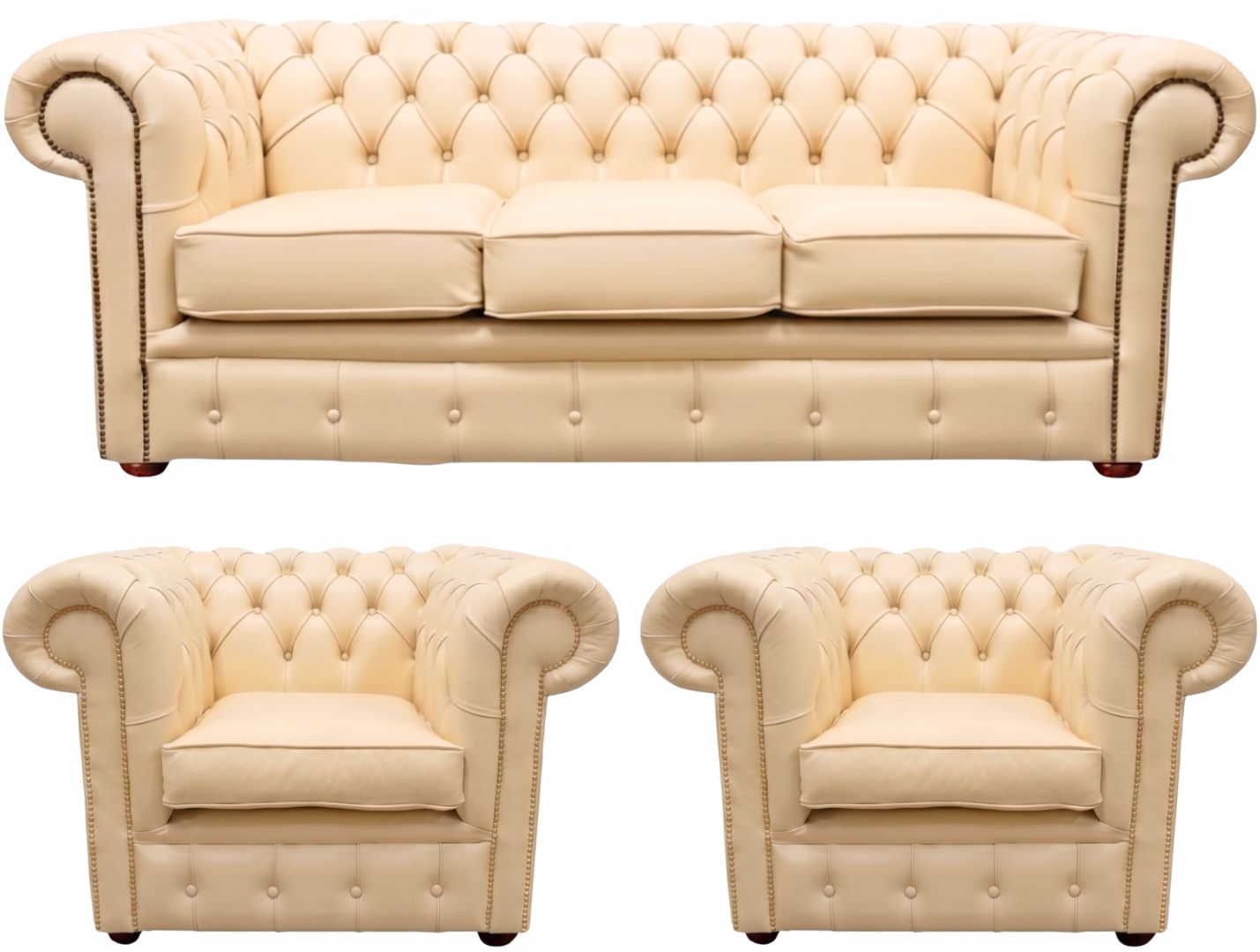 The Cambridge Chesterfield 3 Piece Suite