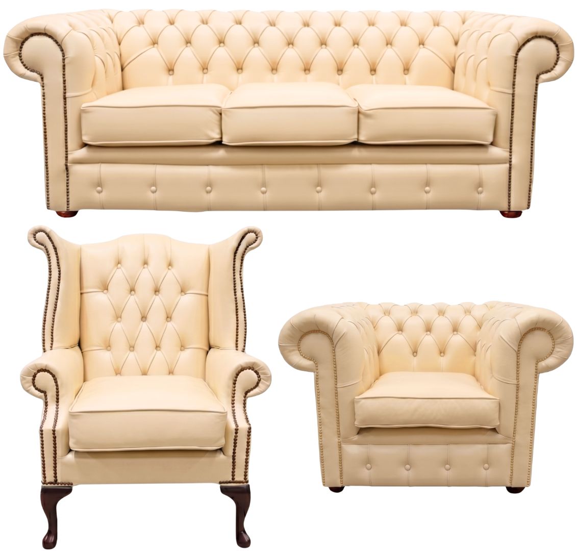 The Cambridge Chesterfield 3 Piece Suite