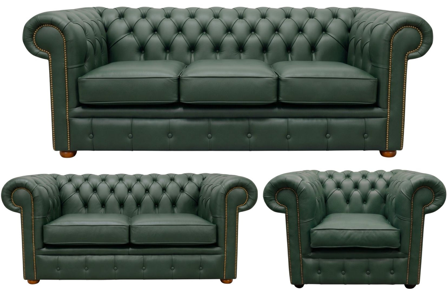 The Cambridge Chesterfield 3 Piece Suite
