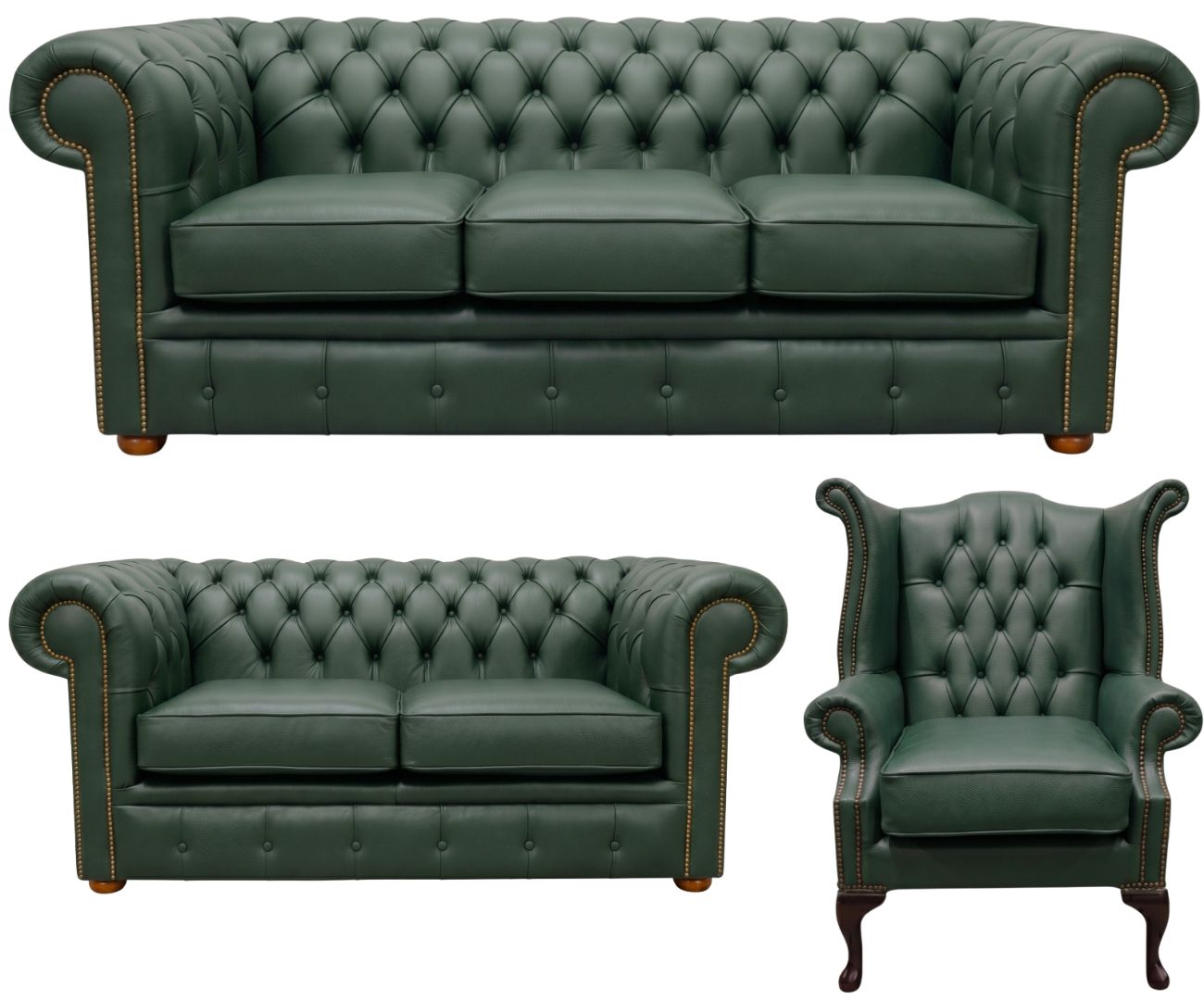 The Cambridge Chesterfield 3 Piece Suite