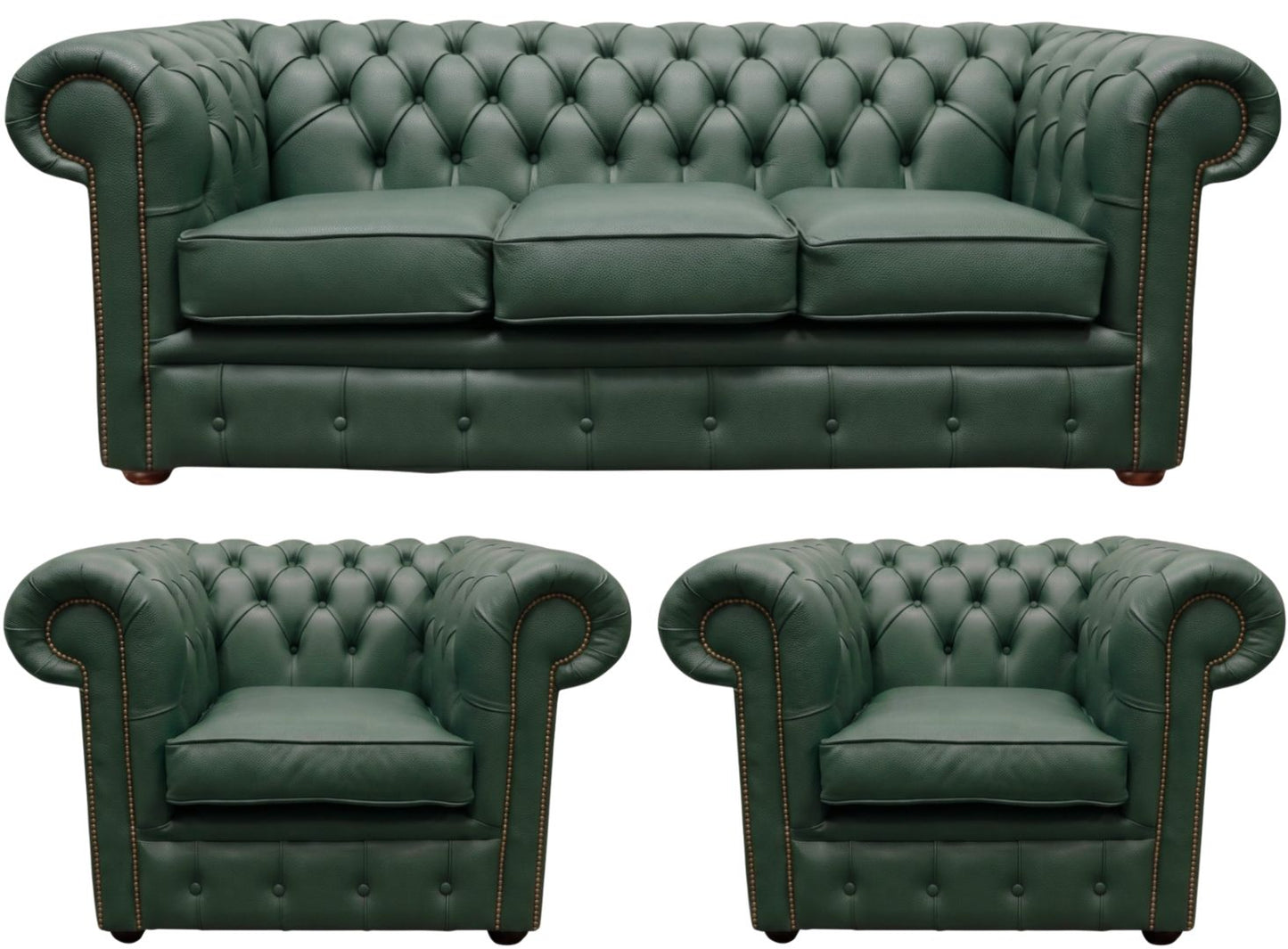 The Cambridge Chesterfield 3 Piece Suite