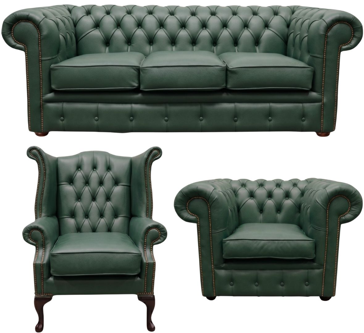 The Cambridge Chesterfield 3 Piece Suite