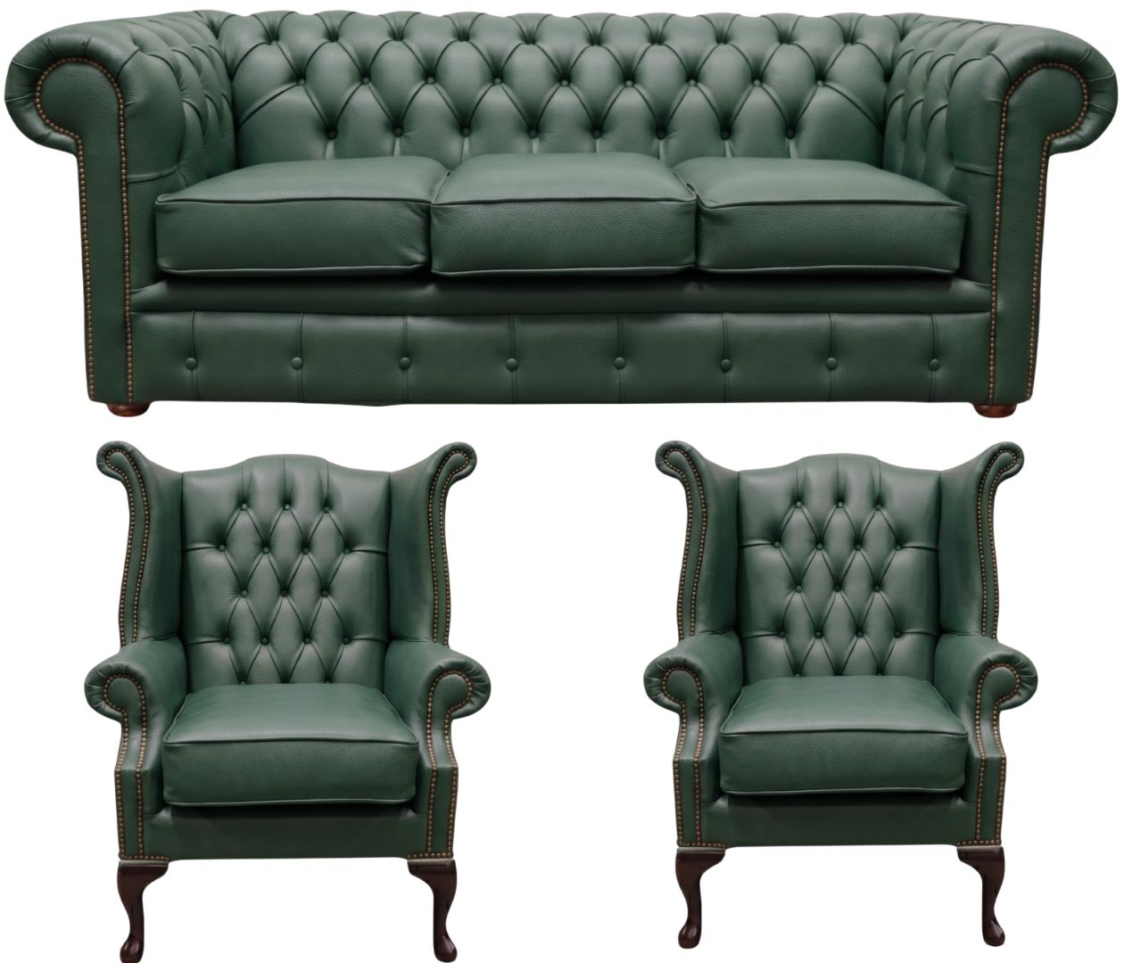 The Cambridge Chesterfield 3 Piece Suite