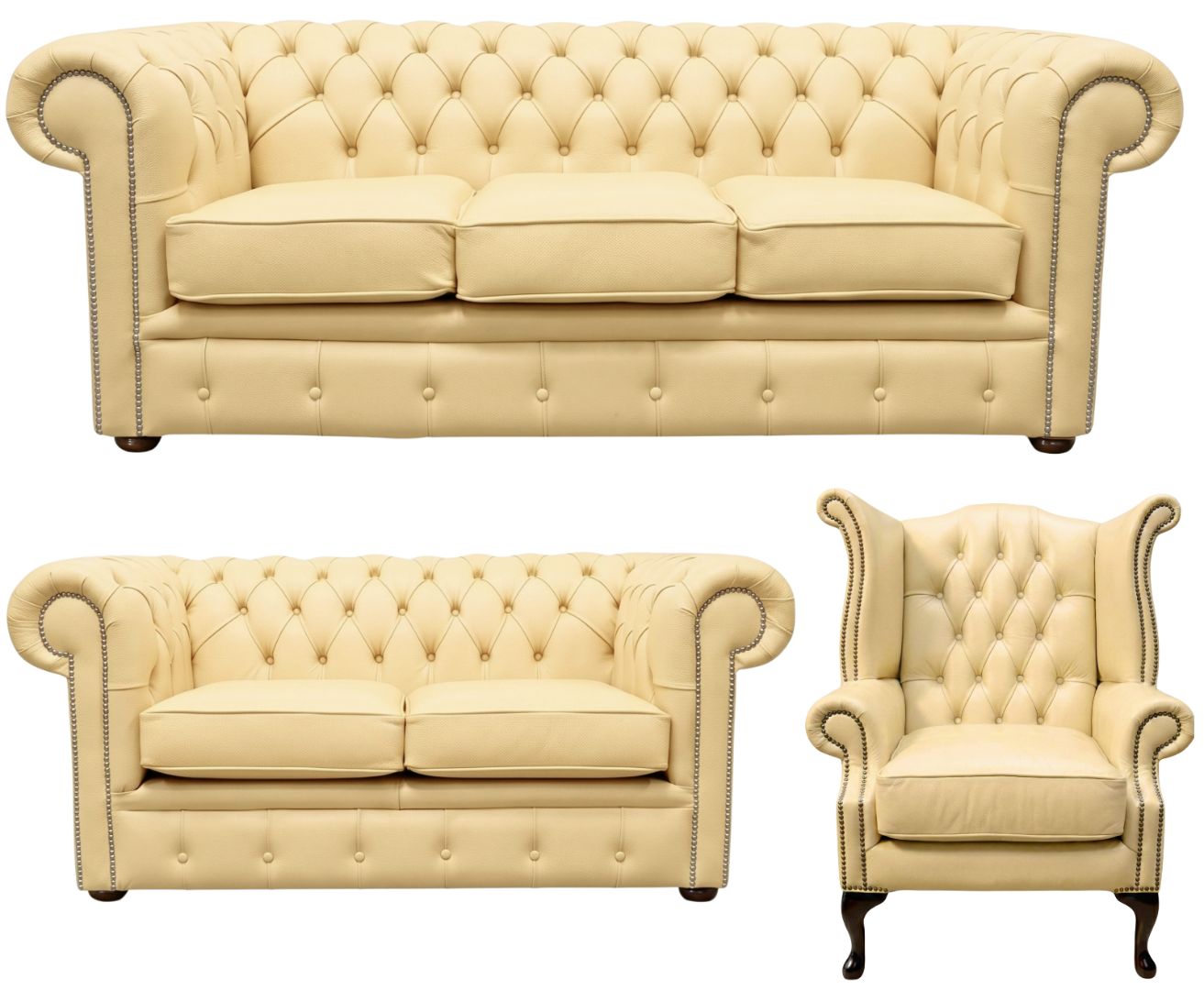 The Cambridge Chesterfield 3 Piece Suite