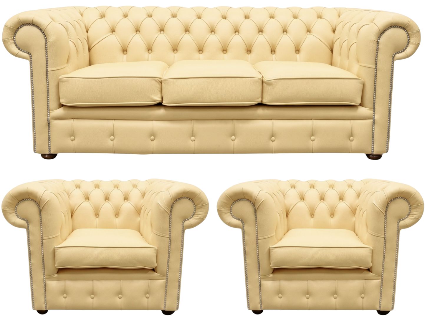 The Cambridge Chesterfield 3 Piece Suite