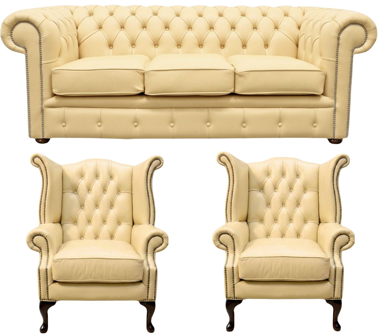 The Cambridge Chesterfield 3 Piece Suite