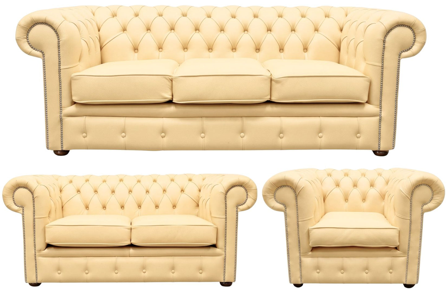 The Cambridge Chesterfield 3 Piece Suite