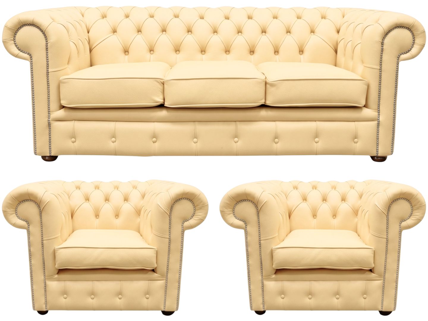 The Cambridge Chesterfield 3 Piece Suite