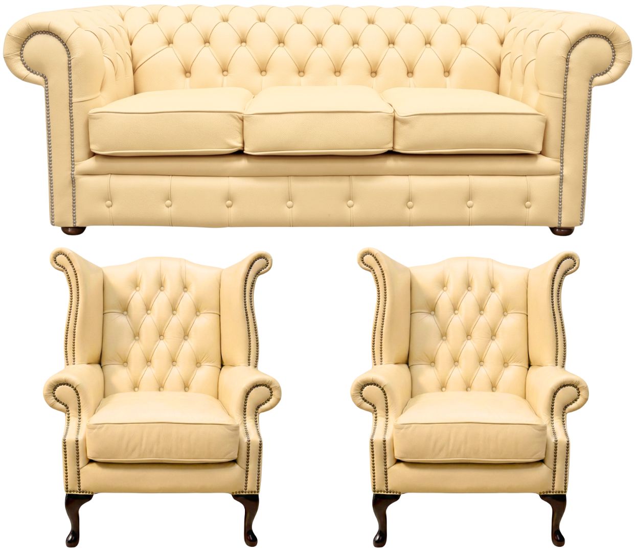 The Cambridge Chesterfield 3 Piece Suite