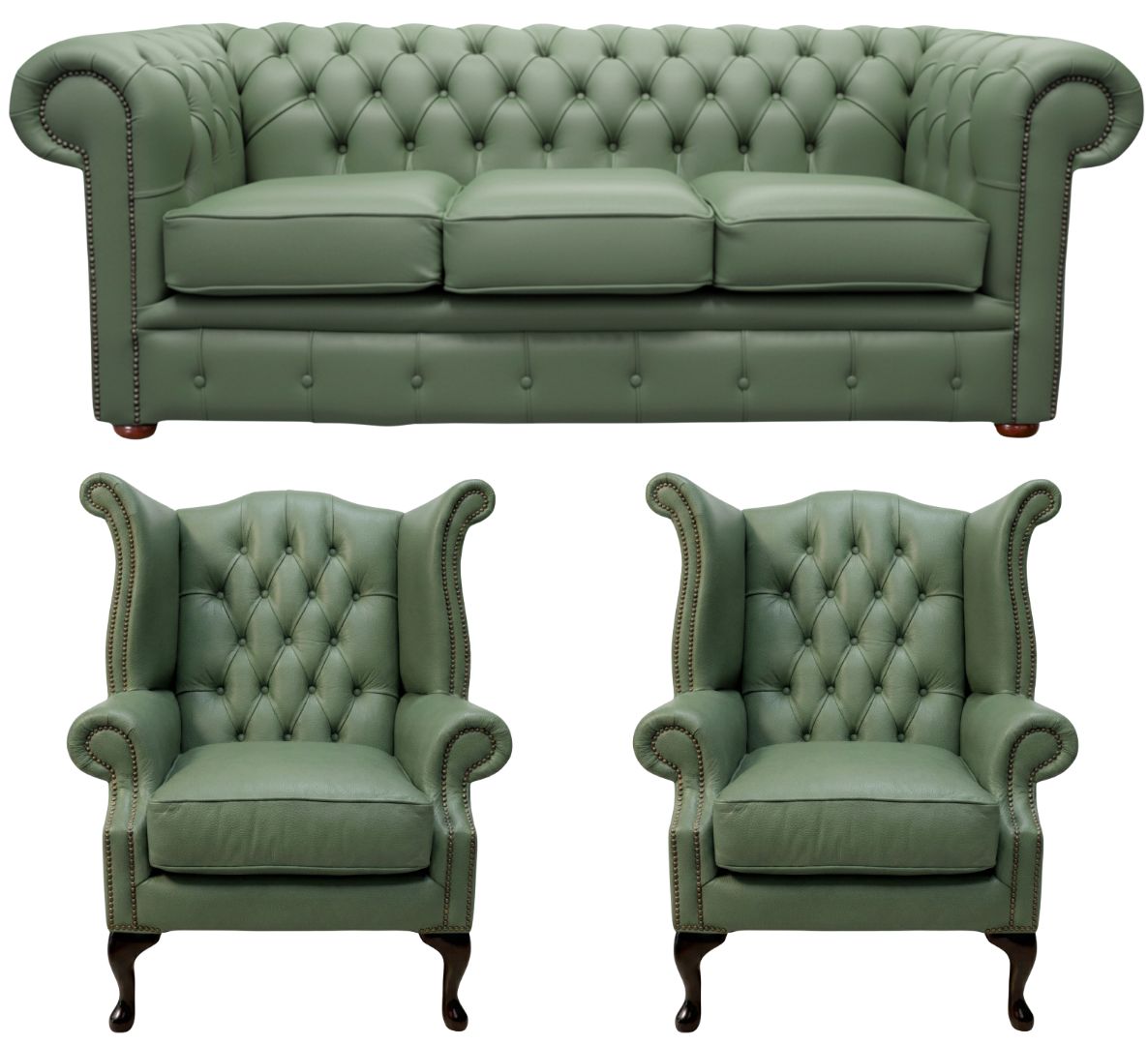 The Cambridge Chesterfield 3 Piece Suite