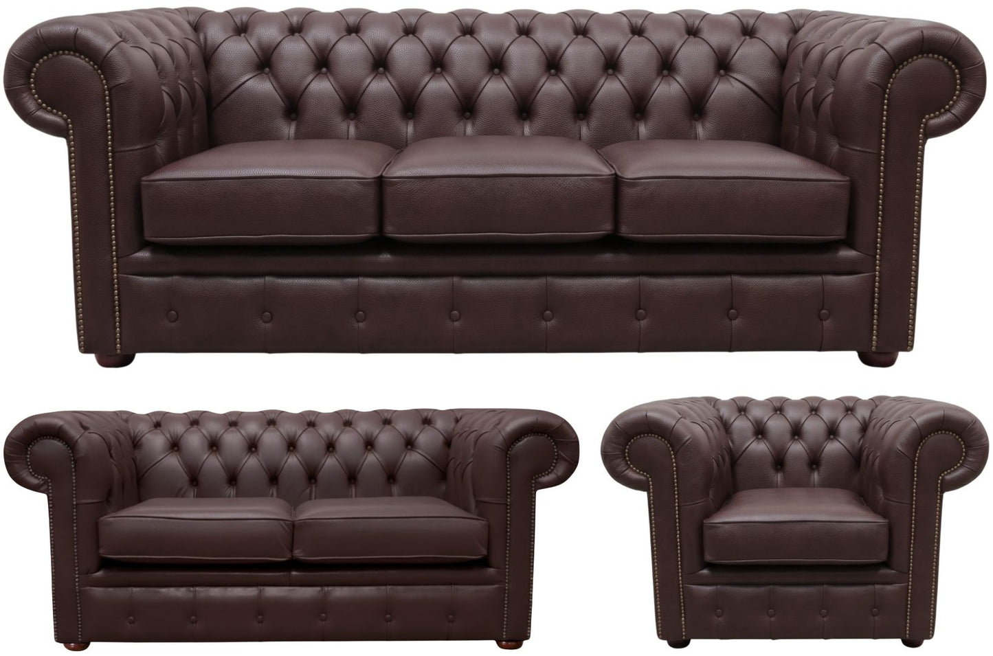The Cambridge Chesterfield 3 Piece Suite