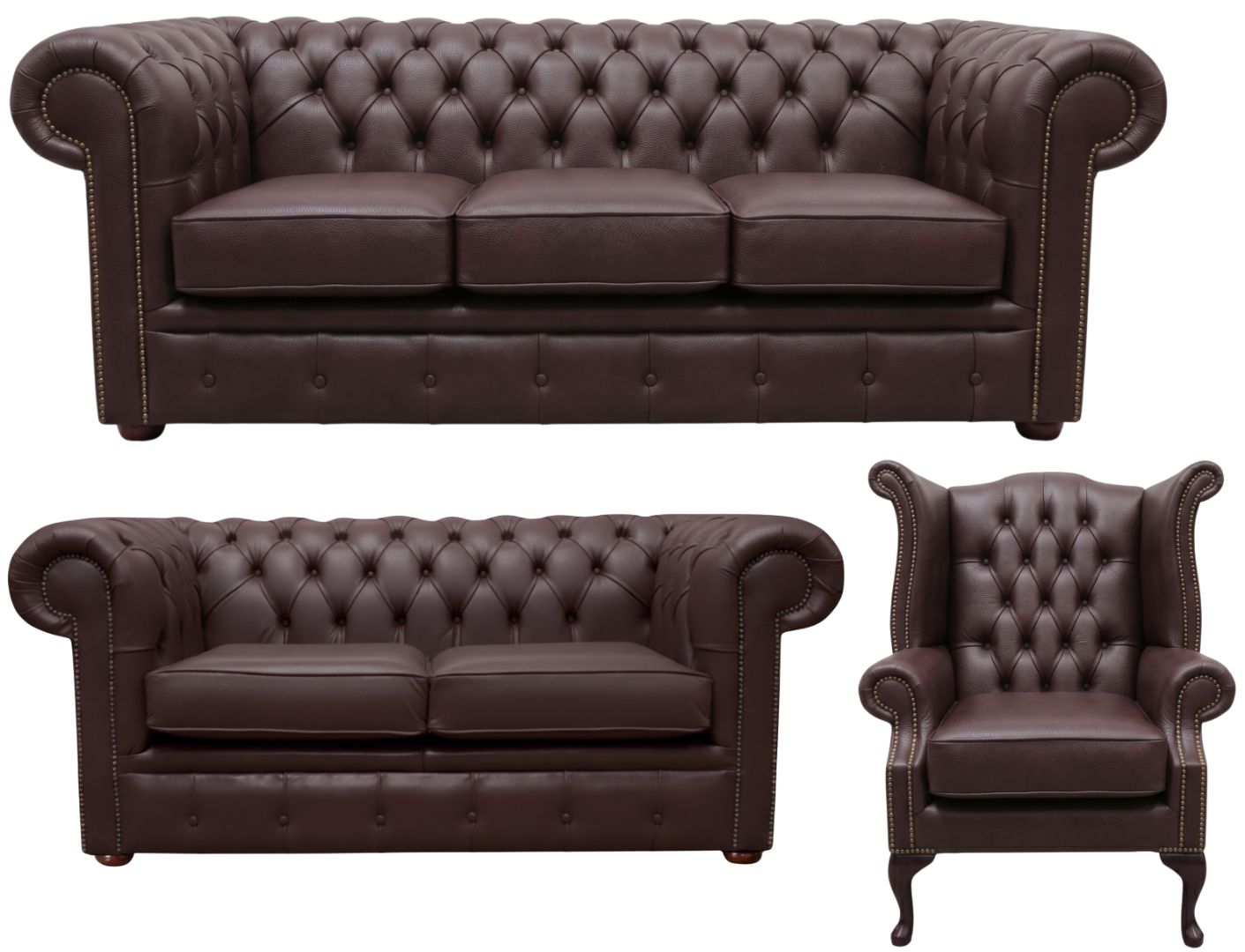The Cambridge Chesterfield 3 Piece Suite