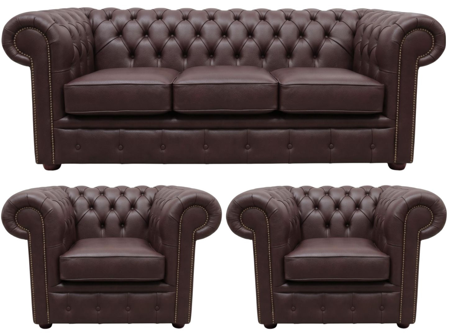 The Cambridge Chesterfield 3 Piece Suite