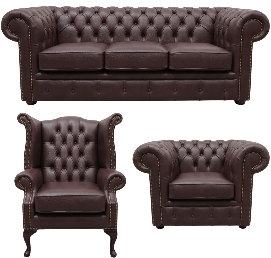 The Cambridge Chesterfield 3 Piece Suite