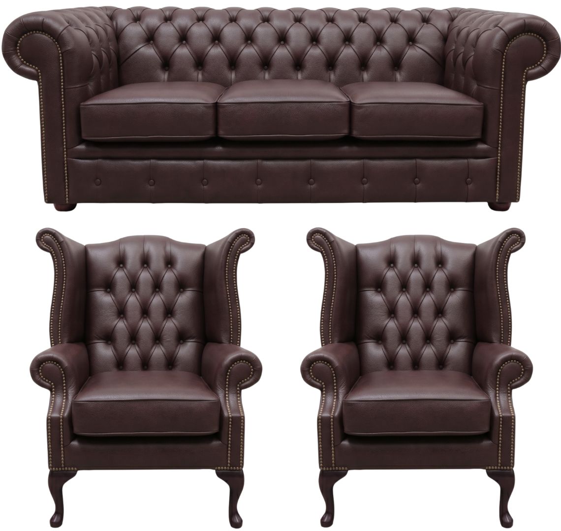 The Cambridge Chesterfield 3 Piece Suite