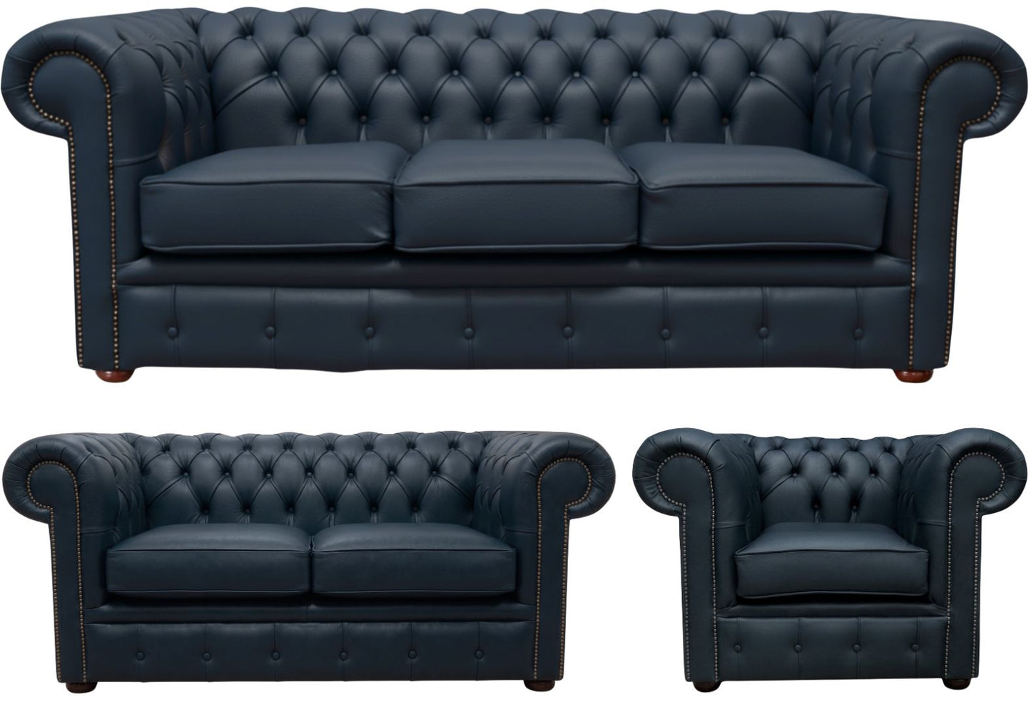 The Cambridge Chesterfield 3 Piece Suite