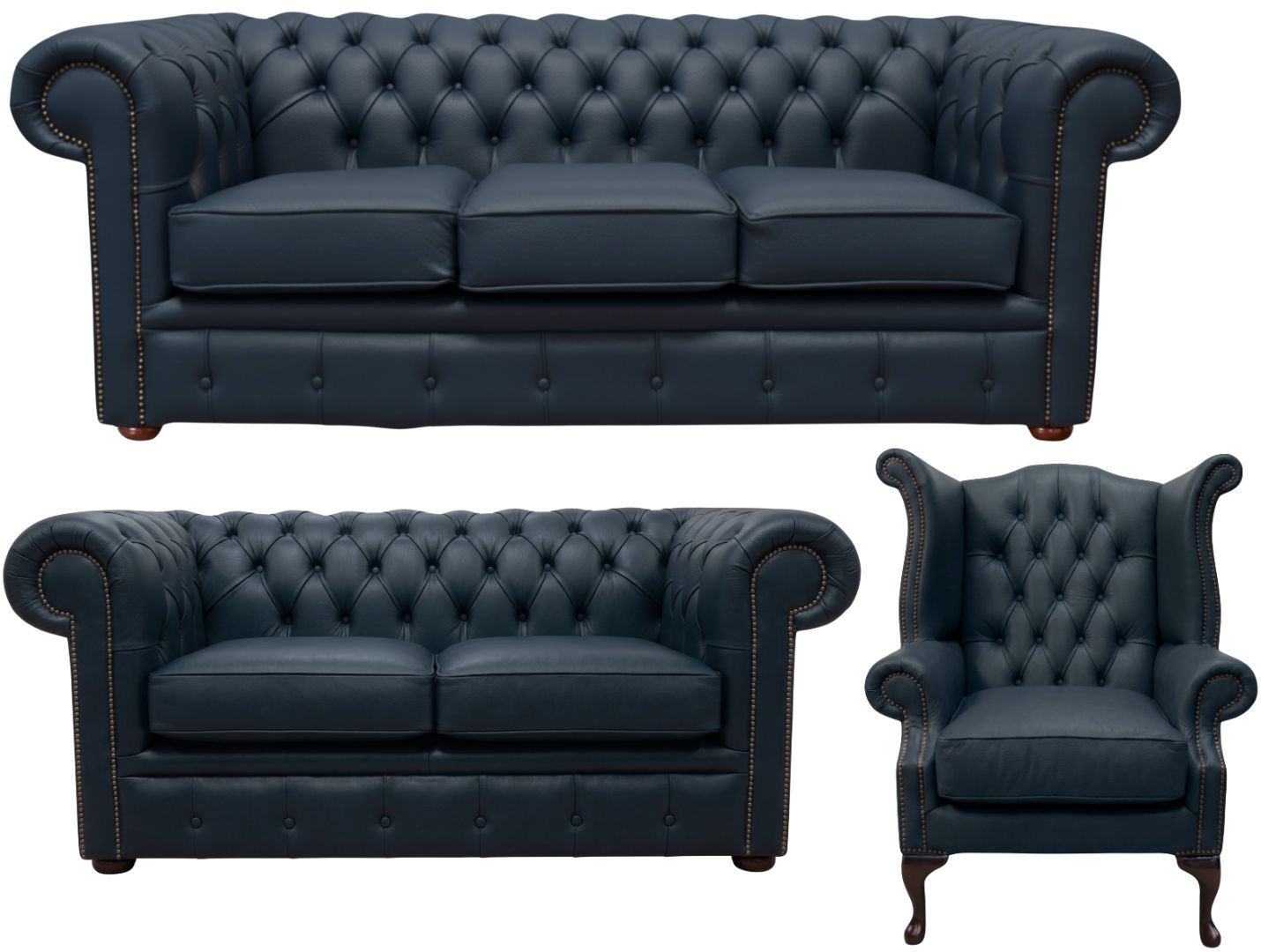 The Cambridge Chesterfield 3 Piece Suite