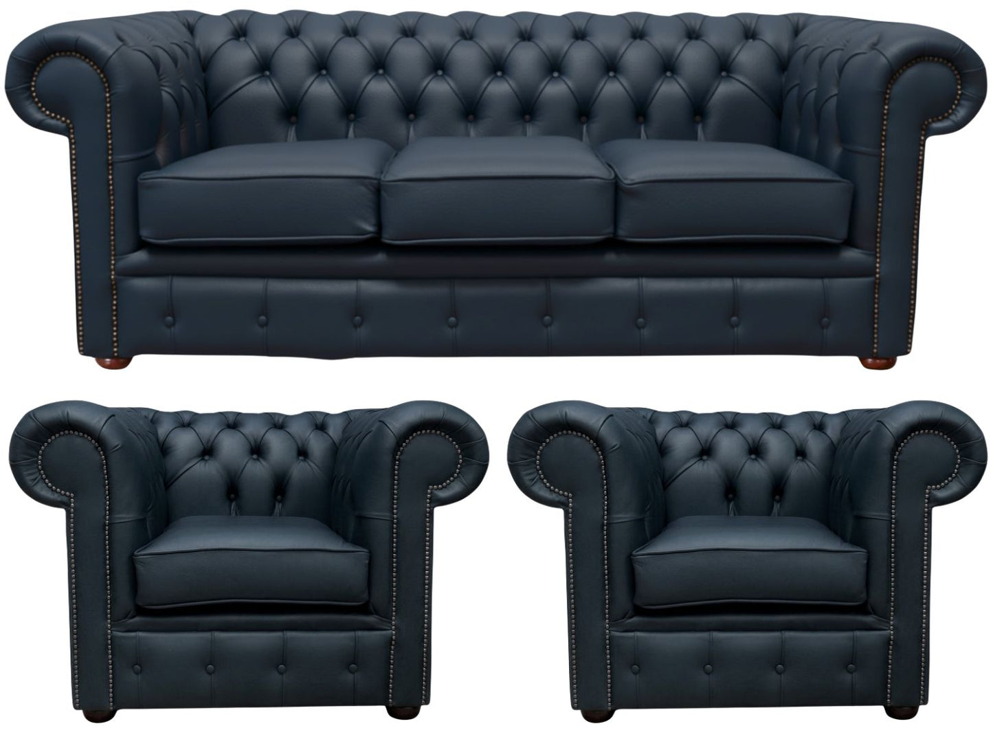 The Cambridge Chesterfield 3 Piece Suite
