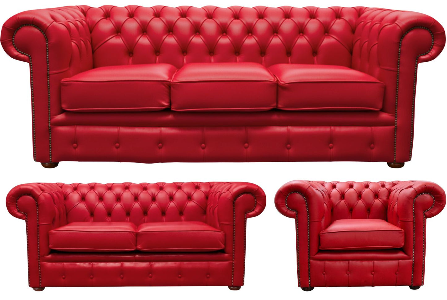 The Cambridge Chesterfield 3 Piece Suite