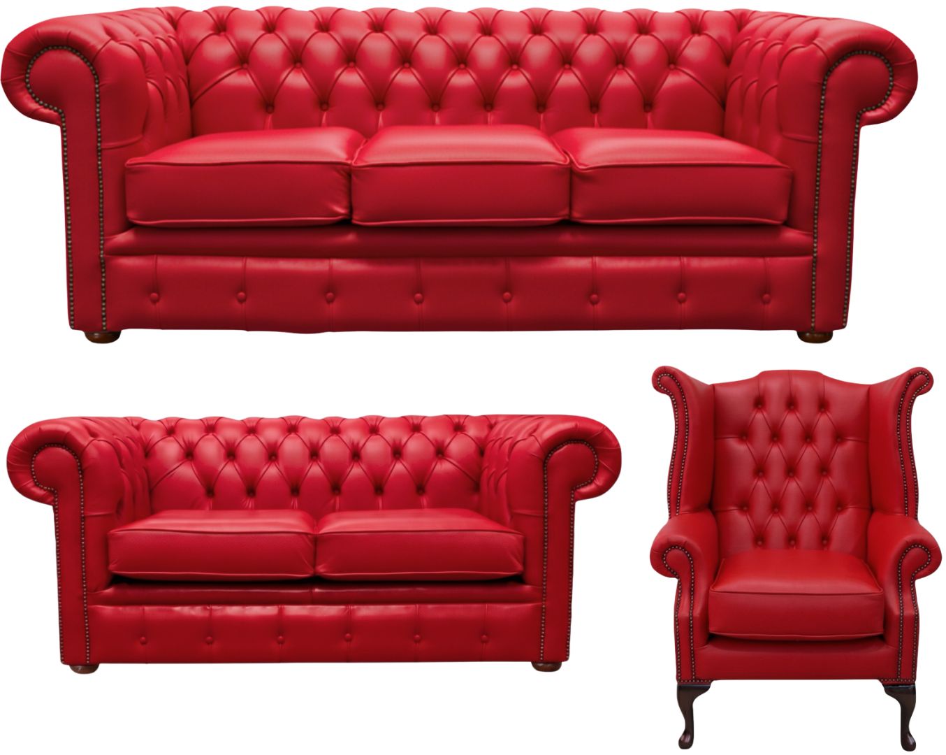 The Cambridge Chesterfield 3 Piece Suite