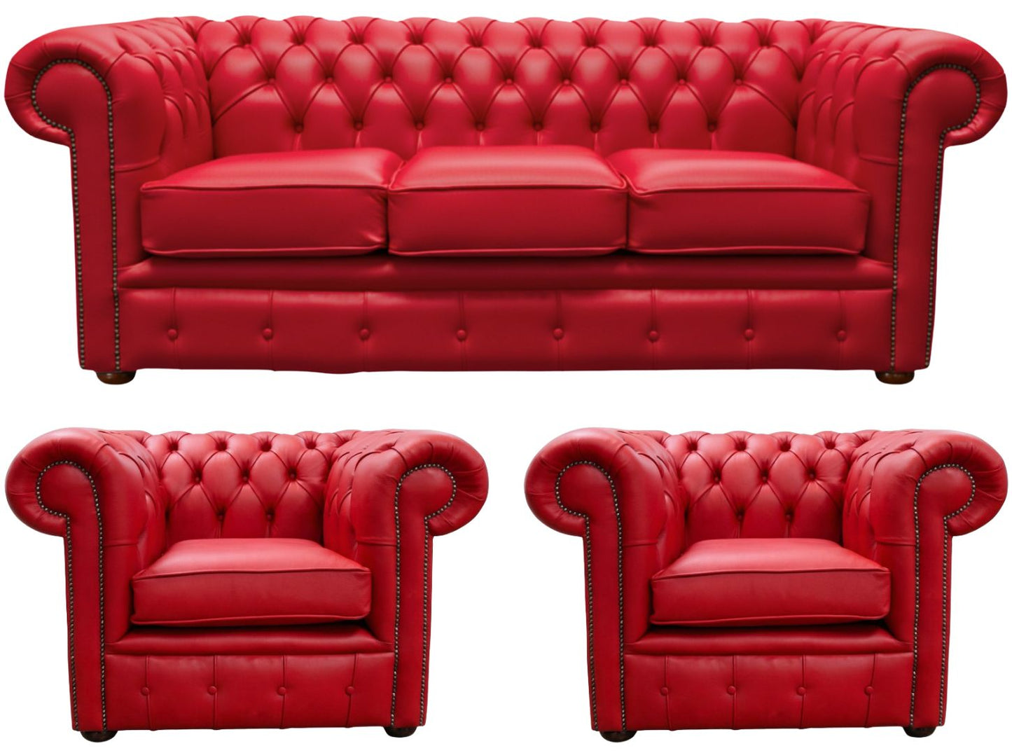 The Cambridge Chesterfield 3 Piece Suite