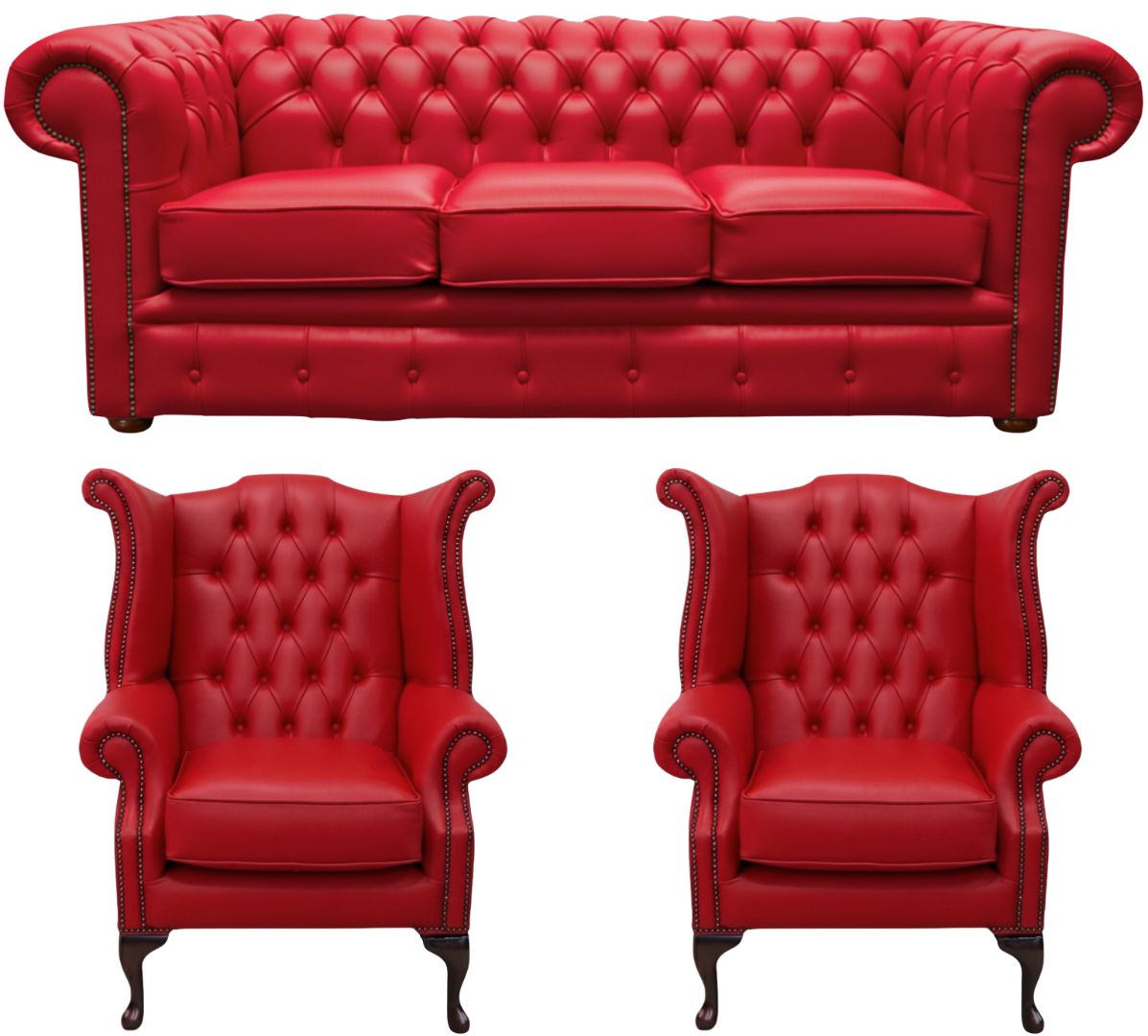 The Cambridge Chesterfield 3 Piece Suite