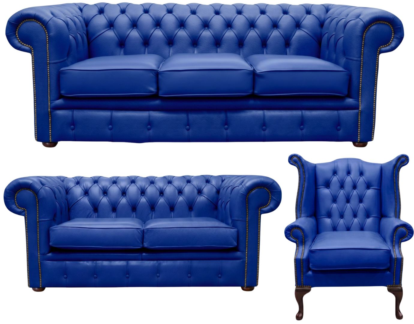 The Cambridge Chesterfield 3 Piece Suite