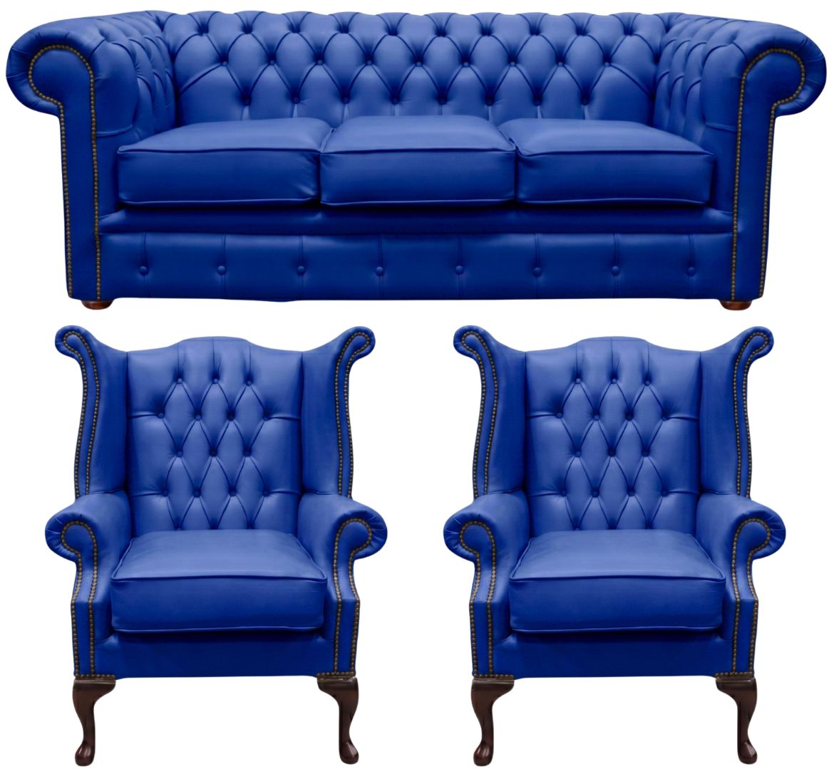 The Cambridge Chesterfield 3 Piece Suite