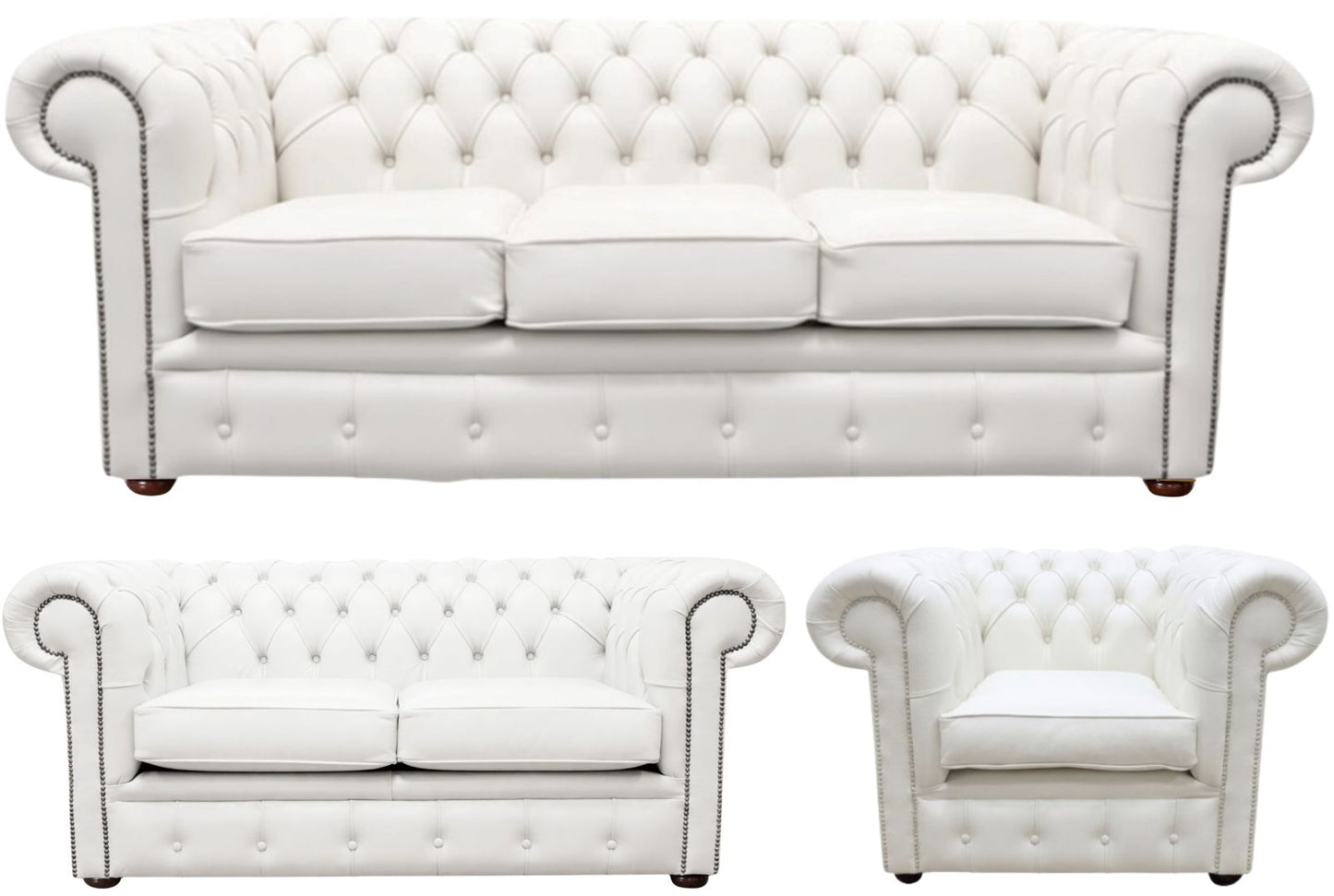 The Cambridge Chesterfield 3 Piece Suite