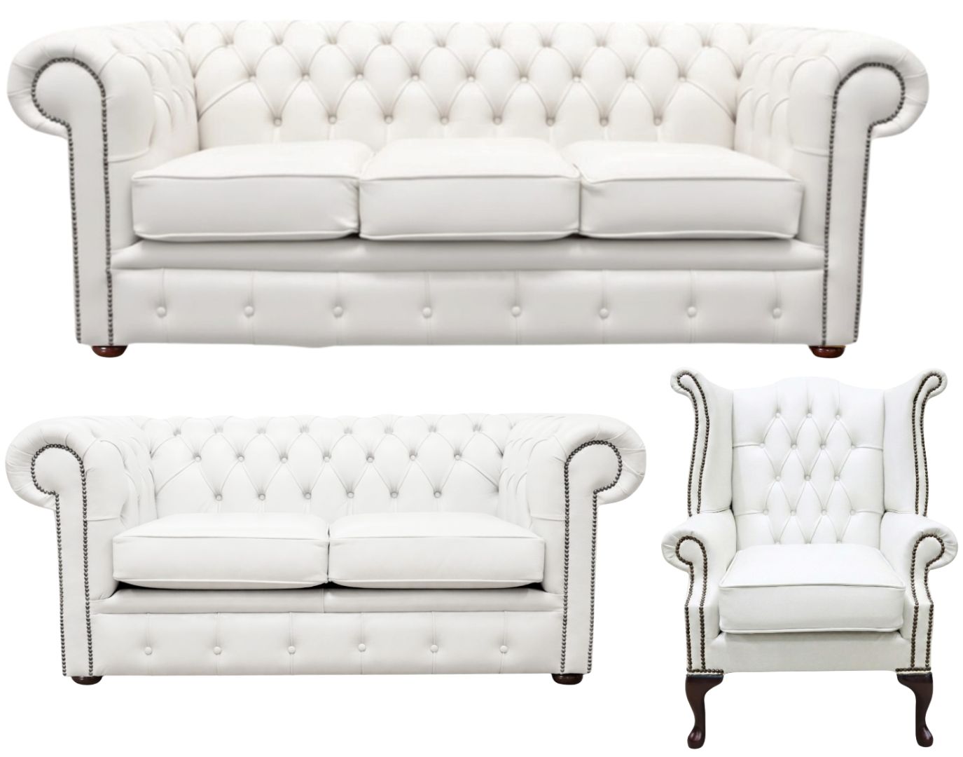 The Cambridge Chesterfield 3 Piece Suite