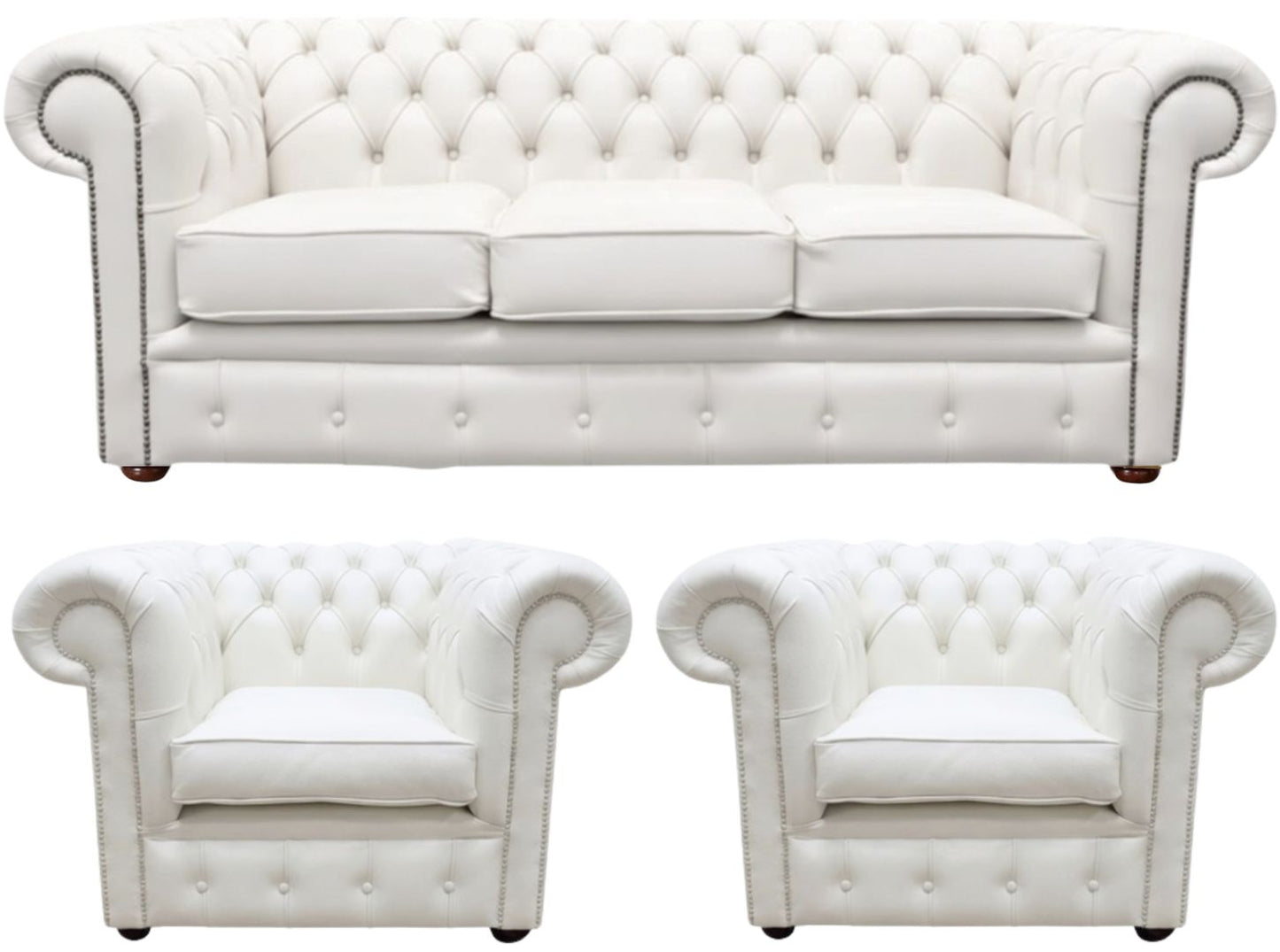 The Cambridge Chesterfield 3 Piece Suite