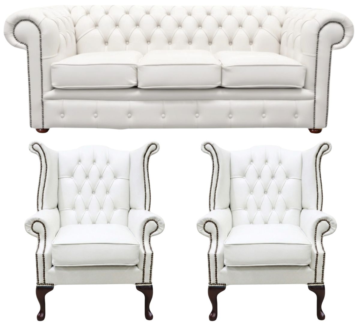The Cambridge Chesterfield 3 Piece Suite